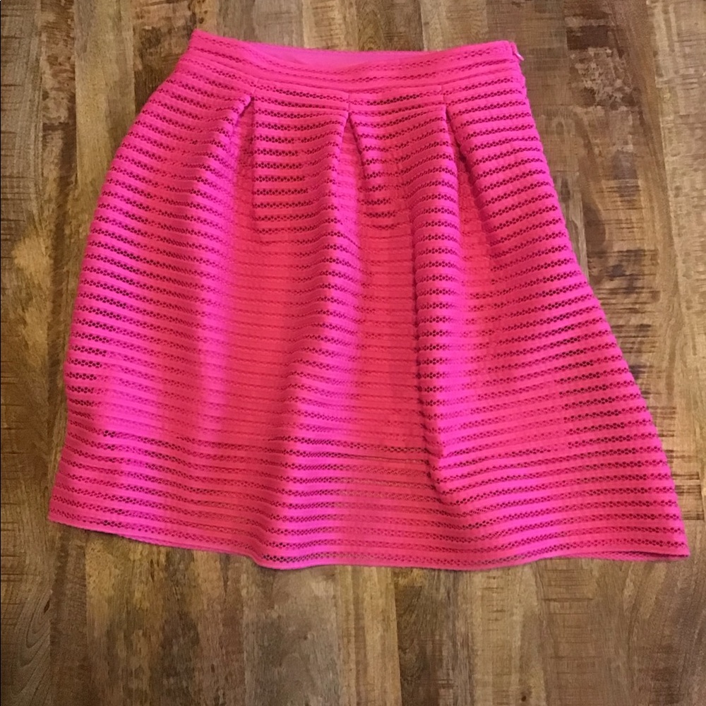 Flare skirt, hot pink!